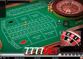 Roulette Table 7777bet